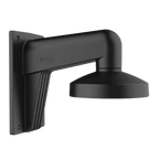 HIKVISION DS-1272ZJ-120-BLACK - Soporte de pared - Caja de conexiones - Apto para uso en exterior - Color negro | 122 (Al) x 120 (An) x 120 (φ) mm - Compatible con Hiwatch Hikvision - Pasador de cables - imagen 1