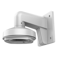 HIKVISION DS-1272ZJ-120 - Soporte de pared - Caja de conexiones - Apto para uso en exterior - Color blanco | 122 (Al) x 120 (An) x 120 (φ) mm - Compatible con Hiwatch Hikvision - Pasador de cables