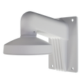 HIKVISION DS-1273ZJ - Soporte de pared - Para cámaras domo - Apto para uso en exterior - Color blanco | 183.5(Al) x 136(An) x 230(Fo) mm - Compatible con Hiwatch Hikvision - Pasador de cables