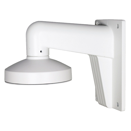 HIKVISION DS-1273ZJ130TRL - Soporte de pared - Para cámaras domo - Apto para uso en exterior - Color blanco| 183.5(Al) x 131(An) x 228.5(Fo) mm - Compatible con Hiwatch Hikvision - Pasador de cables