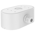 HIKVISION DS-1280ZJ-DE7 - Caja de conexiones - Apta para cámara con lente dual - Aleación de aluminio - Color blanco - Pasador de cables - 176.1 mm (An) x 123.7 mm (Al) x 65 mm (Fo)