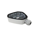 HIKVISION DS-1280ZJ-DM25 - Caja de conexiones - Para cámaras domo - Apto para uso exterior - Instalación en techo o pared - Color blanco | 178.5 (Al) x 164 (An) x 41(Fo) mm - Pasador de cables