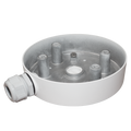 HIKVISION DS-1280ZJ-SD11 - Caja de conexiones - Para cámaras domo - Apto para uso exterior - Instalación en techo o pared - Pasador de cables - Color blanco | 39.7 (Al) x 157.7 (Ø) mm