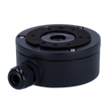 HIKVISION DS-1280ZJ-XS-B - Caja de conexiones - Para cámaras domo o bullet - Apto para uso exterior - Instalación en techo o pared - Pasador de cables - Color negro | 43,2 (Al) x 100 (Ø) mm - imagen 1