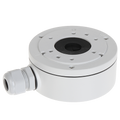 HIKVISION DS-1280ZJ-XS - Caja de conexiones - Para cámaras domo o bullet - Apto para uso exterior - Instalación en techo o pared - Pasador de cables - Color blanco | 43,2 (Al) x 100 (Ø) mm