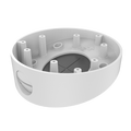 HIKVISION DS-1281ZJ-DM23 - Caja de conexiones - Para cámaras domo - Apto para uso exterior - Instalación en techo inclinado - Pasador de cables - Color blanco | 48 (Al) x 136 (Ø) mm