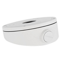 HIKVISION DS-1281ZJ-M - Caja de conexiones - Para cámaras domo - Apto para uso exterior - Instalación en techo inclinado - Pasador de cables - Color blanco | 62 (Al) x 157 (Ø) mm