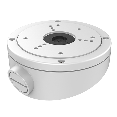 HIKVISION DS-1281ZJ-S - Soporte de techo inclinado - Apto para domo - Apto para uso en exterior - Color blanco | 137 (φ) mm - Aleación de aluminio