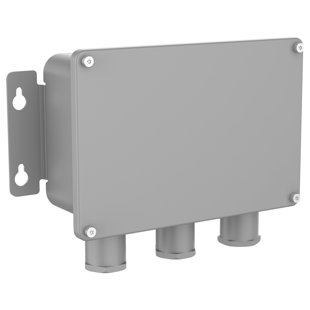 HIKVISION DS-1284ZJ-M-AC3(OS) - Soporte para montaje en pared - Acero inoxidable 316L - Revestimiento anticorrosión - Apto para uso en interior y exterior - Pasadores de cables - Color gris | 210 (Al) x 229 (An) x 135 (Fo) mm