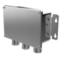 HIKVISION DS-1284ZJ-M - Caja de conexiones - Para cámaras Bullet y Turret - Acero inoxidable 316L - Peso 1981g - 229 × 210 × 135mm - imagen 1