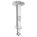 HIKVISION DS-1299ZJ - Soporte techo - Altura 198 mm x 77 (Ø) mm - Apto para uso en exterior - Aleación de aluminio - Pasador de cables - Color blanco