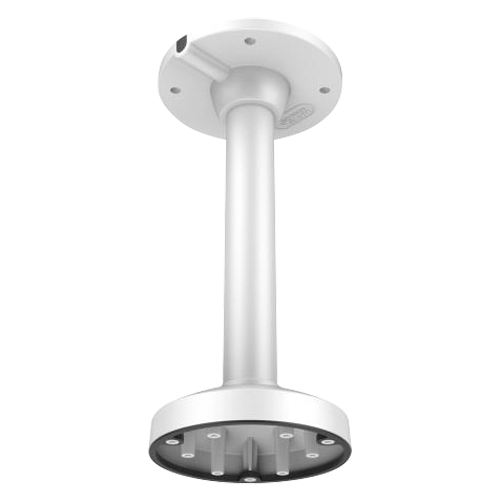 HIKVISION DS-1471ZJ-135 - Soporte techo - Altura 565 mm x 150 (Ø) mm - Apto para uso en exterior - Color blanco - Fabricado en aluminio - Pasador de cables
