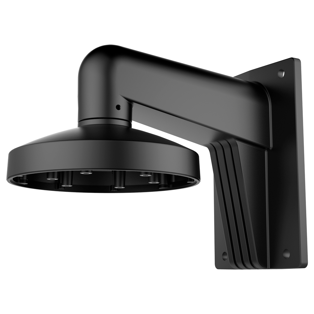 HIKVISION DS-1473ZJ-155(Black) - Soporte de pared - Caja de conexiones - Apto para uso en exterior - Color negro | 158 (Al) x 120 (An) x 155 (φ) mm - Compatible con Hiwatch Hikvision - Pasador de cables