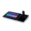HIKVISION DS-1600KI(B) - Teclado IP Hikvision - Doble interfaz: directo o red - Pantalla LCD TFT 10.1" - Red por IP con conector RJ45 - Joystick 4 axis - Captura de imágenes en local por USB - imagen 1