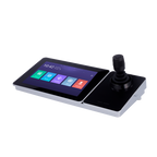HIKVISION DS-1600KI(B) - Teclado IP Hikvision - Doble interfaz: directo o red - Pantalla LCD TFT 10.1" - Red por IP con conector RJ45 - Joystick 4 axis - Captura de imágenes en local por USB - imagen 1