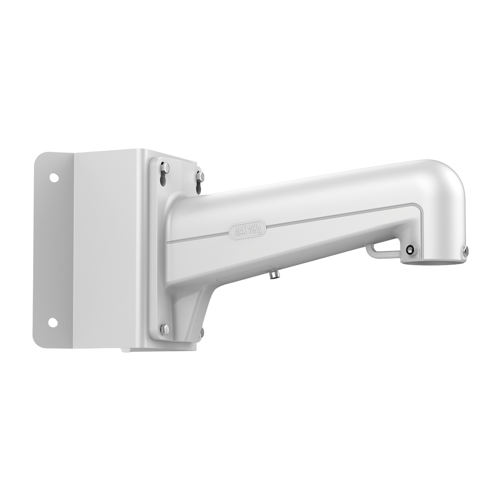 HIKVISION DS-1602ZJ-Corner - Soporte de esquina - Para domos motorizadas - Apto para uso en exterior - Apto para instalación en esquina - Color blanco - 194 (Al) x 176.8 (An) x 417.8 (Fo) mm