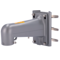 HIKVISION DS-1602ZJ-pole-P - Soporte de poste - Para domos motorizadas - Apto para uso en exterior - Color gris platino - Pasador de cables - 117 (An) x 194 (Al) x 451.3 (Fo) mm - imagen 1