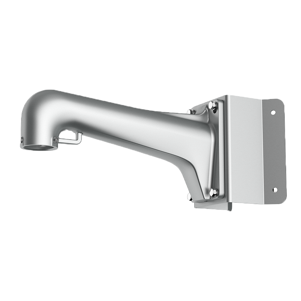 HIKVISION DS-1603ZJ-Corner-P - Soporte Hikvision de esquina - Para domos motorizadas - Apto para uso en exterior - Apto para instalación en esquina - Color gris | Aleación de aluminio - 194 (Al) x 176.1 (An) x 473.1 (Fo) mm
