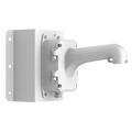 HIKVISION DS-1604ZJ-BOX-CORNER - Soporte de esquina con caja de conexiones - Caja de conexiones - Apto para uso en exterior - Apto para instalación en esquina - Color blanco - 14 mm (Al) x 194.9 (An) mm x 456.5 (Fo) mm