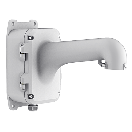 HIKVISION DS-1604ZJ-BOX - Soporte de pared - Caja de conexiones - Apto para uso en exterior - Color blanco - Pasador de cables - 395.5 mm (Al) x 170.7 (An) mm x 281.2 (Fo) mm