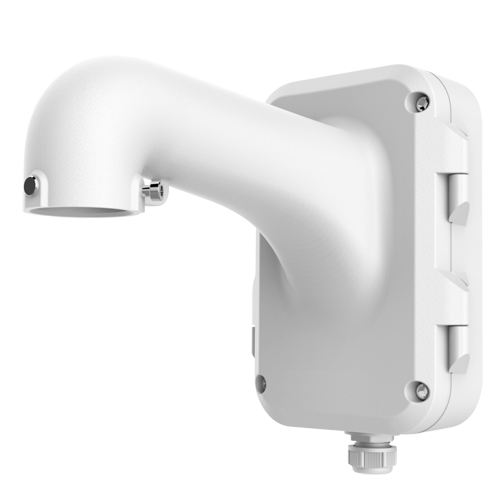 HIKVISION DS-1604ZJ - Soporte de pared - Caja de conexiones - Apto para uso en exterior - Color blanco - Pasador de cables - 355,5 mm (Al) x 170,7 (An) mm x 255,3 (Fo) mm