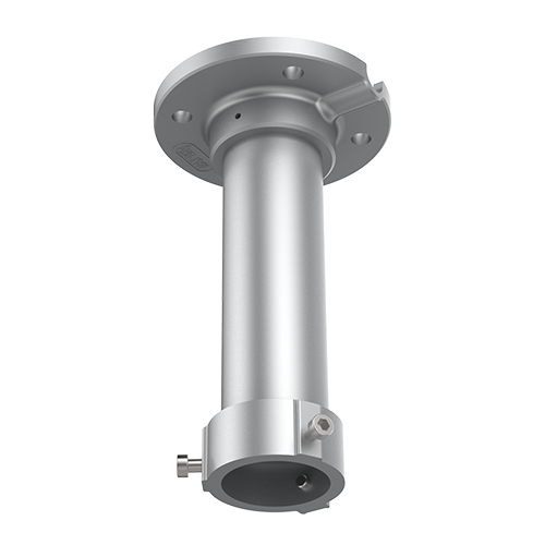 HIKVISION DS-1661ZJ-P - Soporte techo - Altura 200 mm x 116.5 (Ø) mm - Apto para uso en exterior - Color blanco - Fabricado en aluminio - Pasador de cables