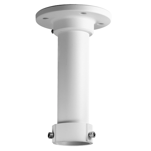 HIKVISION DS-1661ZJ - Soporte de techo - Para cámaras domo - Apto para uso en exterior - Color blanco | 200 (Al) x 116 (Ø) mm - Compatible con Hiwatch Hikvision - Pasador de cables - imagen 1