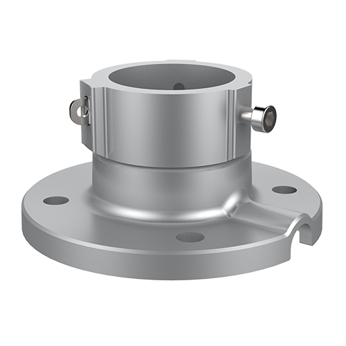 HIKVISION DS-1663ZJ-P - Soporte de techo - Apto para PTZ - Apto para fijación en poste - Color gris - Fácil instalación - 57 mm (Al) x 116.5 (φ) mm