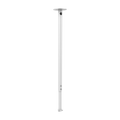 HIKVISION DS-1667ZJ - Soporte de techo extendible - Para cámaras domo - Apto para uso en exterior - Color blanco | 1500~2500 (Al) x 200 (Ø) mm - Compatible con Hikvision - Pasador de cables