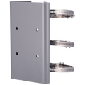 HIKVISION DS-1673ZJ-P-Y - Soporte para mástiles/farolas - Para cámaras panorámicas y speed dome - Rango diámetro 67~127 mm - Apto para uso en exterior - Acero inoxidable - Color gris - imagen 1