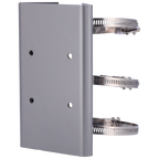HIKVISION DS-1673ZJ-P-Y - Soporte para mástiles/farolas - Para cámaras panorámicas y speed dome - Rango diámetro 67~127 mm - Apto para uso en exterior - Acero inoxidable - Color gris - imagen 1