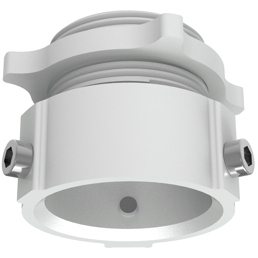 HIKVISION DS-1681ZJ-2 - Rosca adaptadora - Para domos motorizadas - Aleación de aluminio 6061 - Φ75 mm × 53 mm