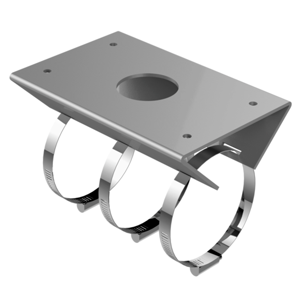 HIKVISION DS-1684ZJ-P-Y - Soporte para mástiles/farolas - Para cámaras panorámicas y speed dome - Rango diámetro 67~127 mm - Apto para uso en exterior - Acero inoxidable - Color gris