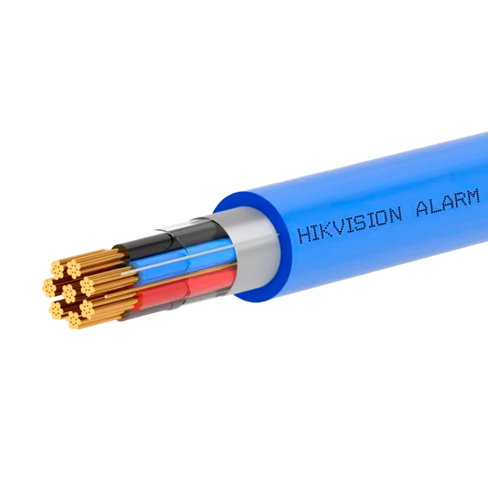 HIKVISION DS-1AC4APL1 - 4 conductores de señal - Conductor Cobre electrolítico flexible - Pantalla Aluminio poliéster+drenaje CuSn - Rollo de 305 metros - Certificado CPR Eca - Bajas pérdidas