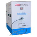 HIKVISION DS-1LN5E-E/E - Hikvision cable UTP categoría 5E - Conductor OFC, 99,5% cobre - Aislamiento HDPE - Bobina de 305 metros - Cubierta color gris