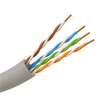 HIKVISION DS-1LN5E-S - Cable UTP categoría 5E Hikvision - Conductor OFC | 99,95% cobre - Aislamiento HDPE - Longitud 305m - Certificado Eca/UL CM - Color gris - imagen 1