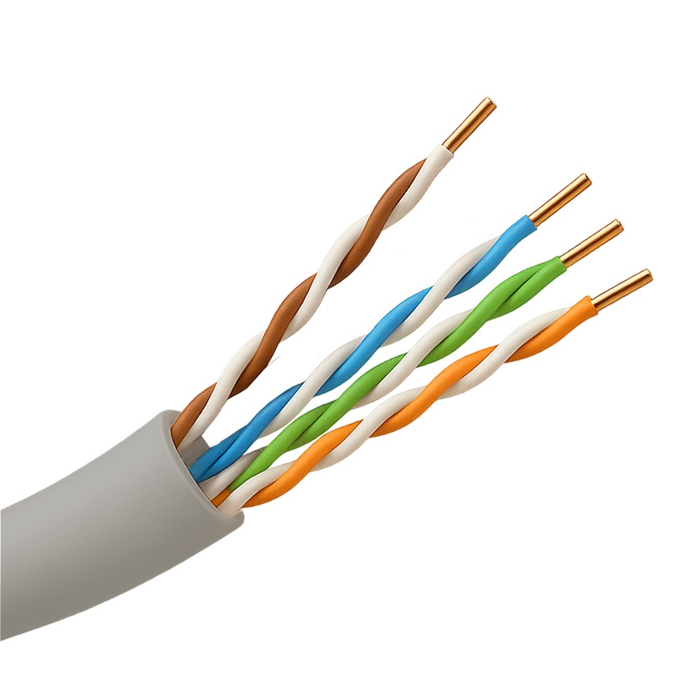 HIKVISION DS-1LN5E-S - Cable UTP categoría 5E Hikvision - Conductor OFC | 99,95% cobre - Aislamiento HDPE - Longitud 305m - Certificado Eca/UL CM - Color gris - imagen 1