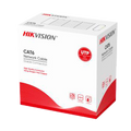 HIKVISION DS-1LN6-UU - Hikvision cable UTP categoría 6 - Conductor OFC, 99,5% cobre - Diámetro 23 AWG-0,56mm - Certificado Eca/UL CM - Se suministra en caja de cartón de 305m - Cubierta color naranja