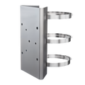 HIKVISION DS-2115ZJ - Soporte Hikvision para mástiles/farolas - Para cámaras bullet - Rango diámetro 67~127 mm - Apto para uso en exterior - Color gris - Pasador de cables