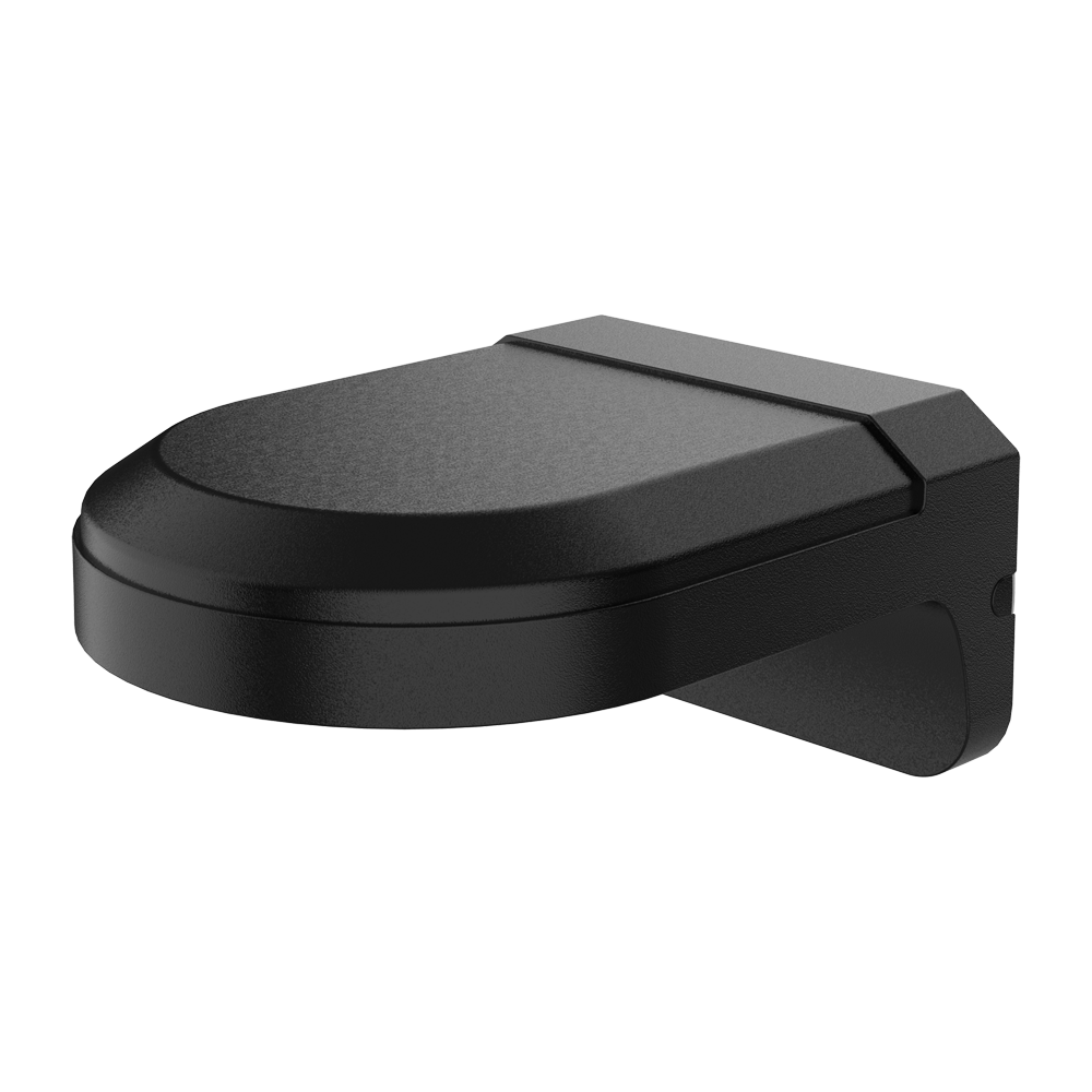 HIKVISION DS-220AZJ-145-BA - Soporte de pared - Metal - 77 (Al) x 145 (An) x 186.4 (Fo) mm - Carga máxima 2 kg | Peso 900 g - Apto para cámaras tipo domo y turret - Color negro - imagen 1
