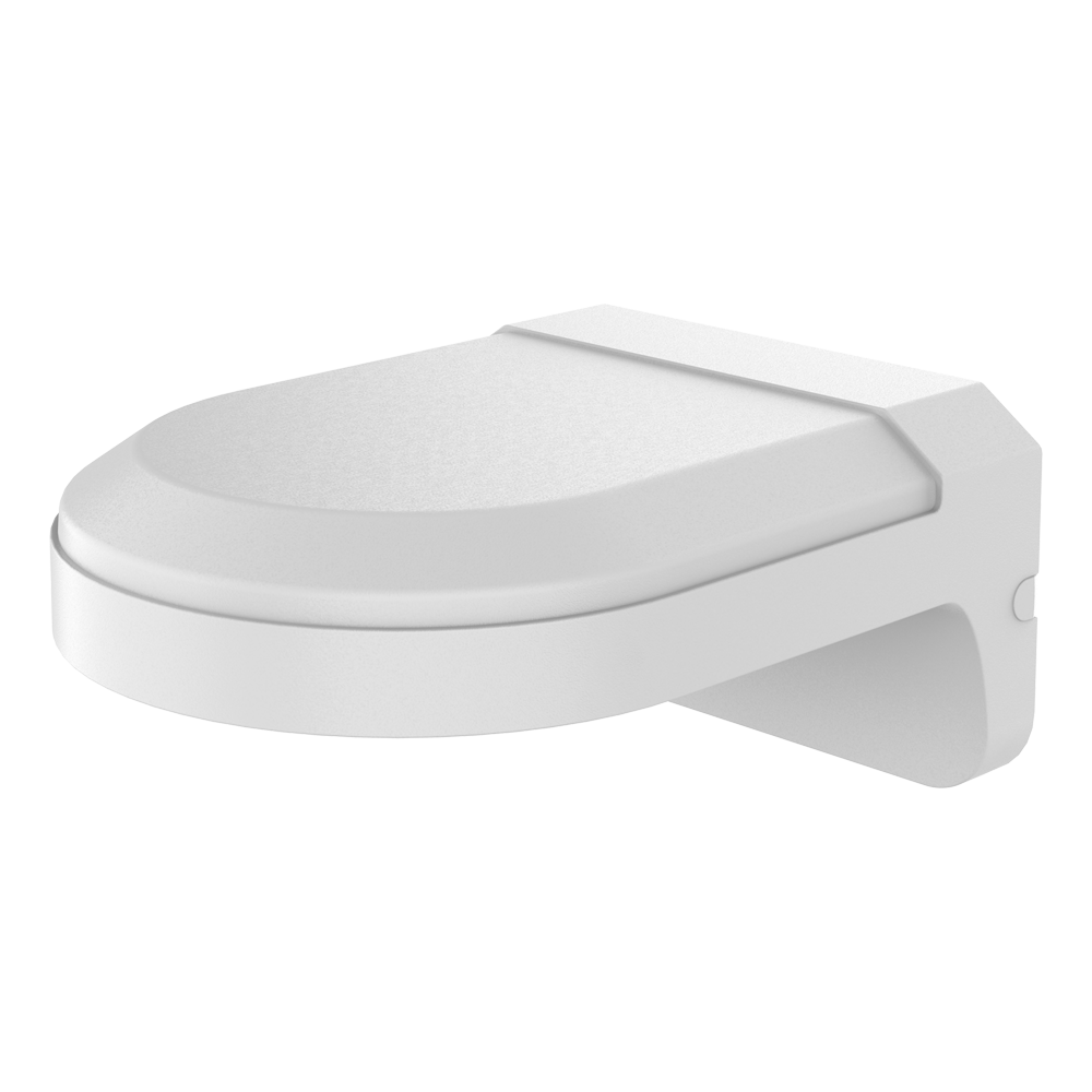 HIKVISION DS-220AZJ-145-WA - Soporte de pared - Metal - 77 (Al) x 145 (An) x 186.4 (Fo) mm - Carga máxima 2 kg | Peso 900 g - Apto para cámaras tipo domo y turret - Color blanco - imagen 1