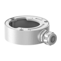 HIKVISION DS-2280ZJ-WA120 - Caja de conexiones Hikvision - Para cámaras domo - Apto para uso exterior - Instalación en techo o pared - Color blanco | 40.5 (Al) x 120 (Ø) mm - Pasador de cables