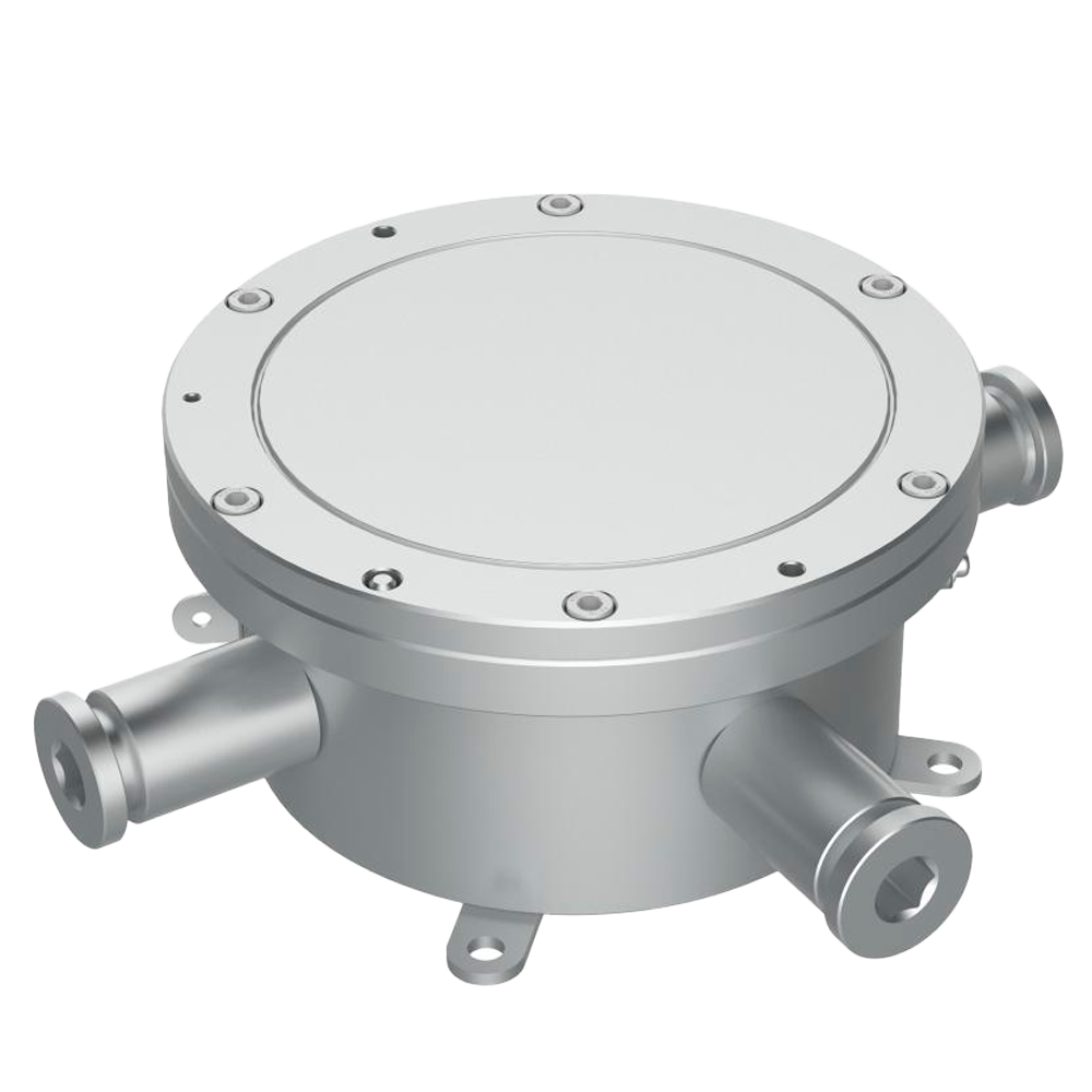 HIKVISION DS-2780ZJ-X(OS)/316L - Caja de conexiones Explosion-Proof - Para conexionado de cableado - Acero inoxidable 316L - 272×272×96.8 mm / 6.4 kg - Grado de protección IP68
