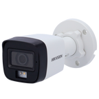 HIKVISION DS-2CD1041G2-LIU(2.8mm) - Cámara Bullet IP Hikvision gama Value - Resolución 4 MP - Lente 2.8 mm - Luz híbrida | IR 20 m | Luz Blanca 15 m - Detección de movimiento 2.0 - Micrófono integrado | PoE | IP67 - imagen 1
