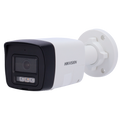 HIKVISION DS-2CD1043G2-LIUF/SL(2.8mm) - Cámara Bullet IP Hikvision gama Value - Resolución 4 MP - Lente 2.8 mm - Luz híbrida 30 m | Sirena y flash disuasorio - Detección de movimiento 2.0 | MicroSD - Micrófono y altavoz integrados | PoE | IP67