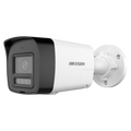 HIKVISION DS-2CD1043G2-LIUF/SL(4mm) - Cámara Bullet IP Hikvision gama Value - Resolución 4 Mpx (2560x1440) - Lente 4 mm - Luz híbrida 30 m | Sirena y flash disuasorio - Detección de movimiento 2.0 | MicroSD - Micrófono y altavoz integrados | PoE | IP67