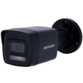 HIKVISION DS-2CD1043G2-LIU(2.8mm)(BLACK) - Cámara Bullet IP Hikvision gama Value - Resolución 4 MP - Lente 2.8 mm - Luz híbrida 30 m | WDR 120 dB - Detección de movimiento 2.0 - Micrófono integrado | PoE | IP67 - imagen 1
