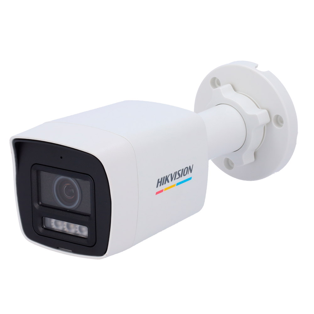 HIKVISION DS-2CD1047G3H-LIU(2.8mm) - Hikvision cámara IP Bullet gama VALUE ColorVu3.0 - Resolución 4 MPx | PoE IEEE802.3af - ColorVu3.0: imagen a color HikAI-ISP F1.0 1/1.8" - 2.8 mm | Micrófono | Luz híbrida hasta 30m - Detección de movimiento 3.0 - imagen 1