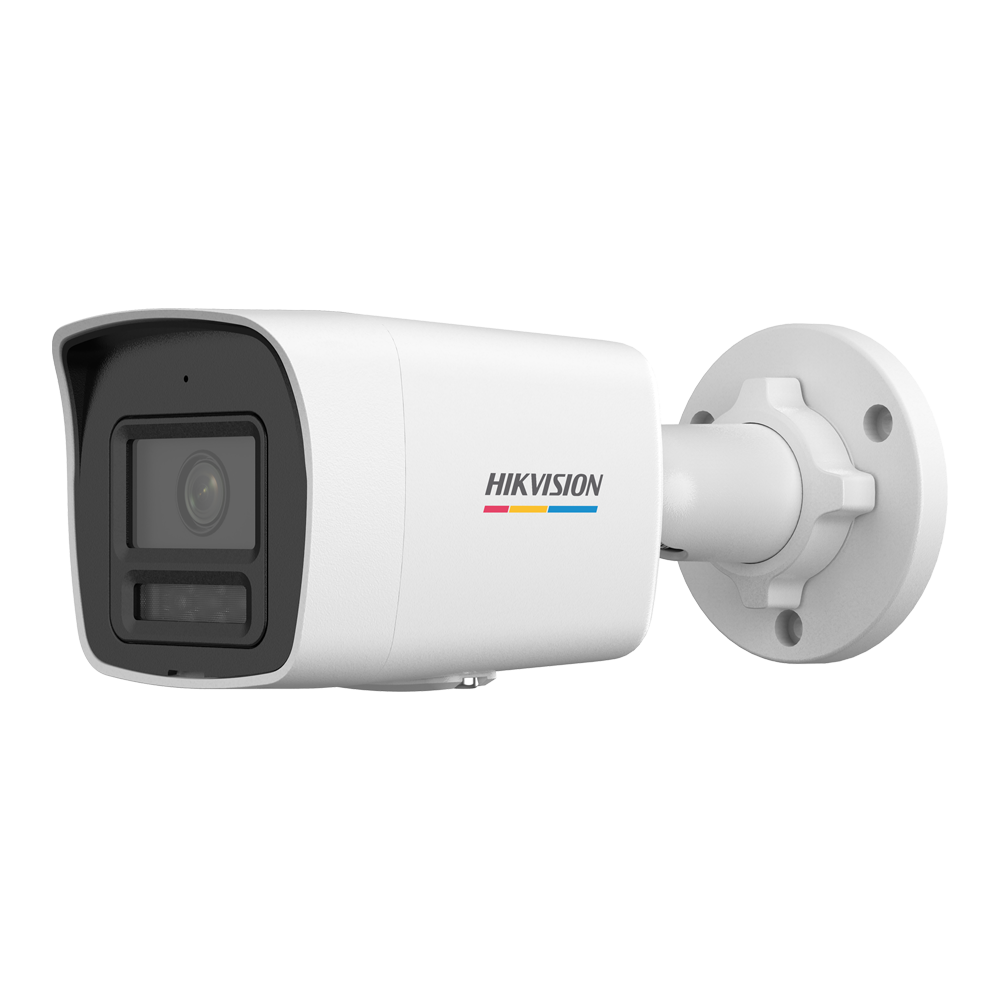 HIKVISION DS-2CD1067G3-LIU(2.8mm) - Cámara Bullet IP gama VALUE - Resolución 6 Mpx (3200x1800) | Lente 2.8 mm - IR 30 m | Luz blanca 30 m | Micrófono integrado - ColorVu3.0: imagen a color HikAI-ISP F1.0 1/1.8" - Detección de movimiento 3.0 - 120 dB - imagen 1