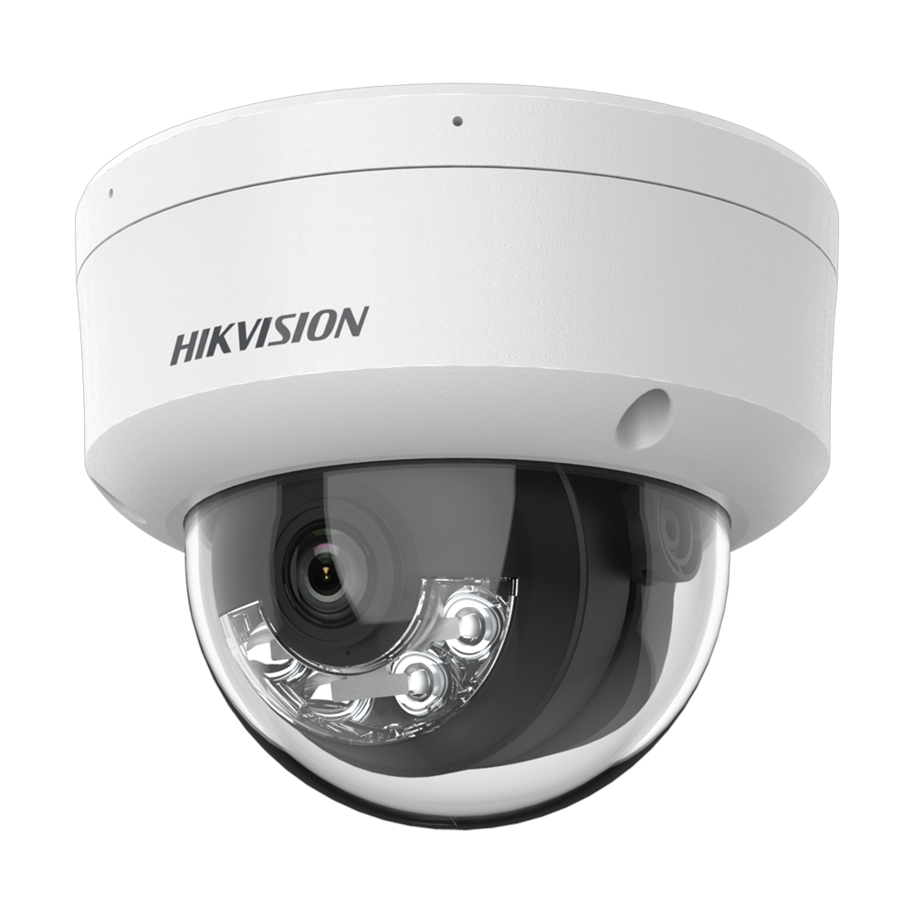 HIKVISION DS-2CD1143G2-LIU(4mm) - Hikvision cámara Domo IP gama Value - Resolución 4 Megapíxel (2560x1440) - Lente 4 mm - Luz híbrida alcance 30 m - PoE (IEEE802.3af) | Micrófono integrado - Detección de movimiento 2.0 | IP67, IK08 - imagen 1